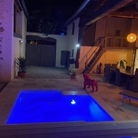 Maison La Reclusiere 4 Etoiles - Piscine Vienne  Exterior photo
