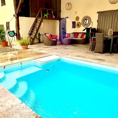 Maison La Reclusiere 4 Etoiles - Piscine Vienne  Exterior photo